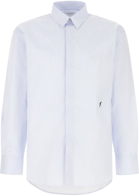 Ferragamo Ferragamo Embroidered poplin shirt
