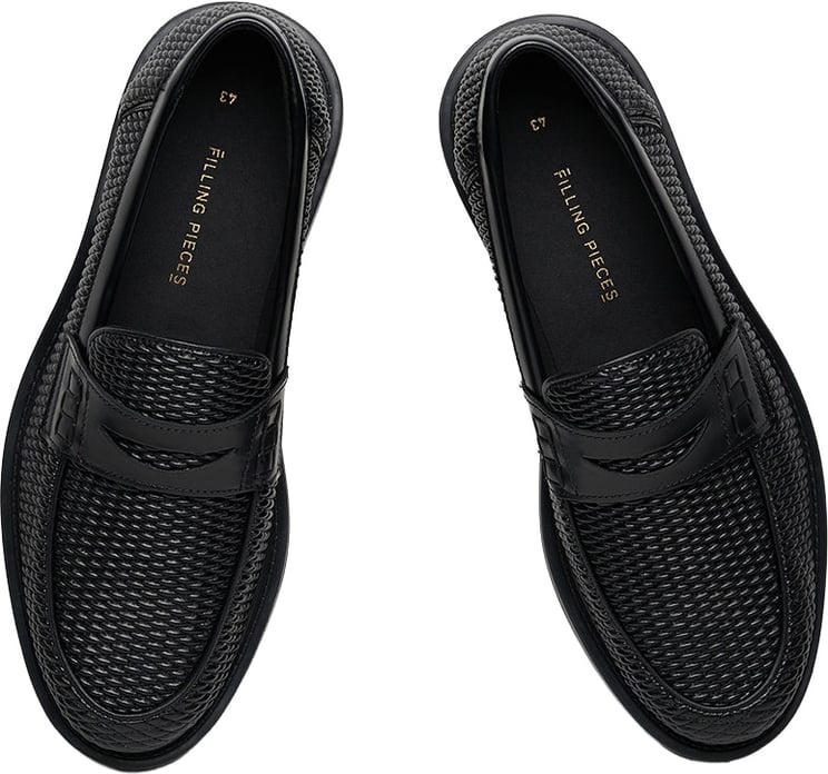 Filling Pieces Loafer Reed Black