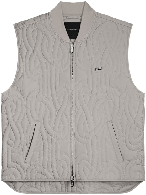 Filling Pieces Quilted Vest Atmosphere