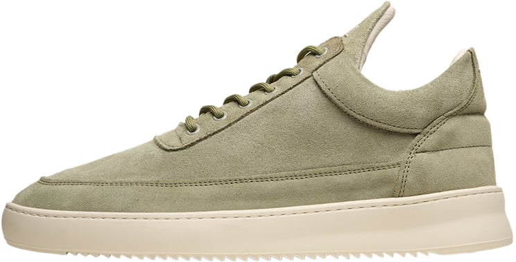 Filling Pieces Low Top Suede Tea