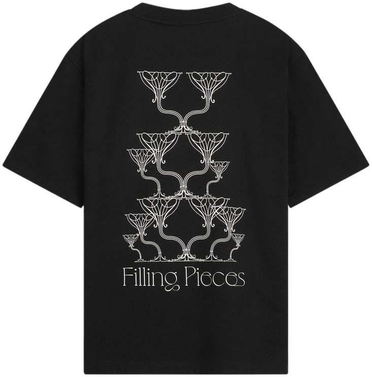 Filling Pieces T-shirt Champagne Black
