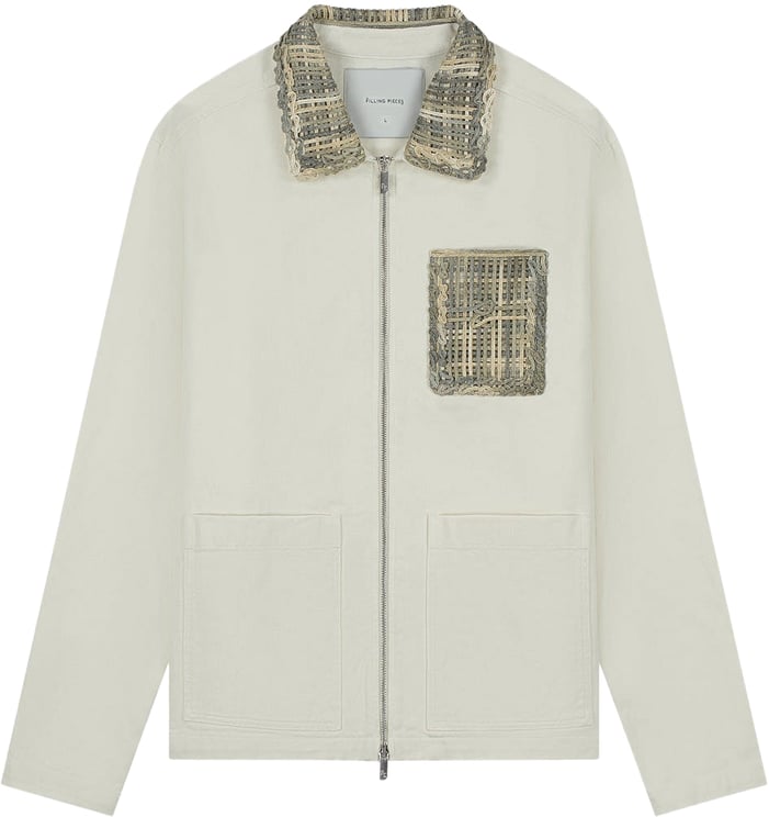 Filling Pieces Worker Jacket Panier Antique White