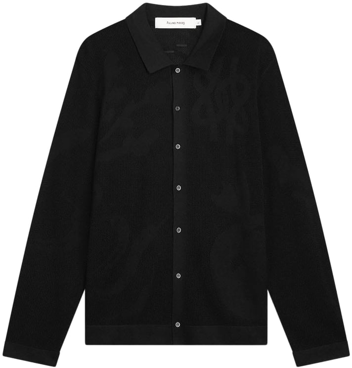 Filling Pieces Knit Longsleeve Breaking Bread Black