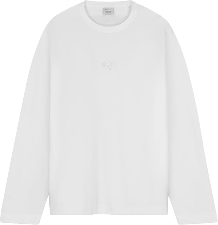 Filling Pieces Longsleeve Boxy Embroidered White
