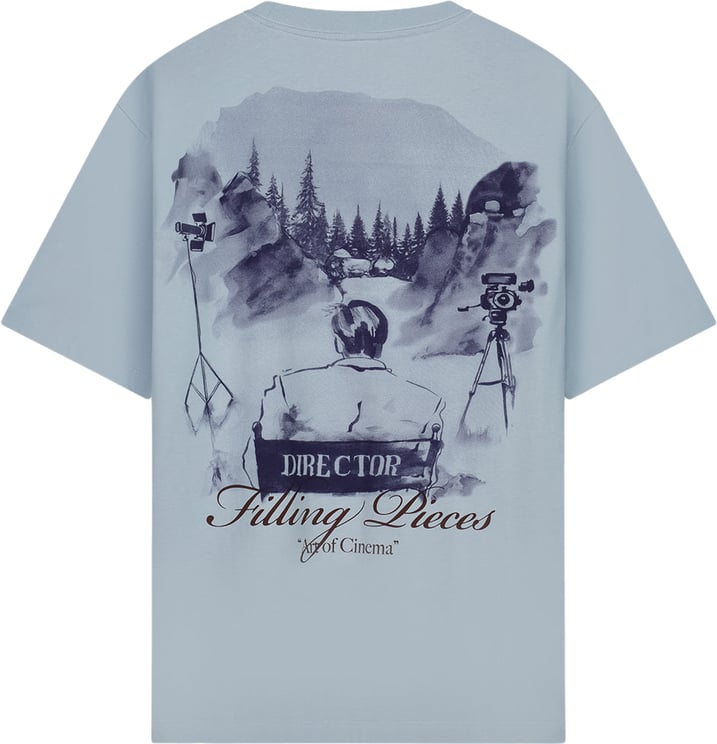 Filling Pieces T-Shirt Director Celestial Blue