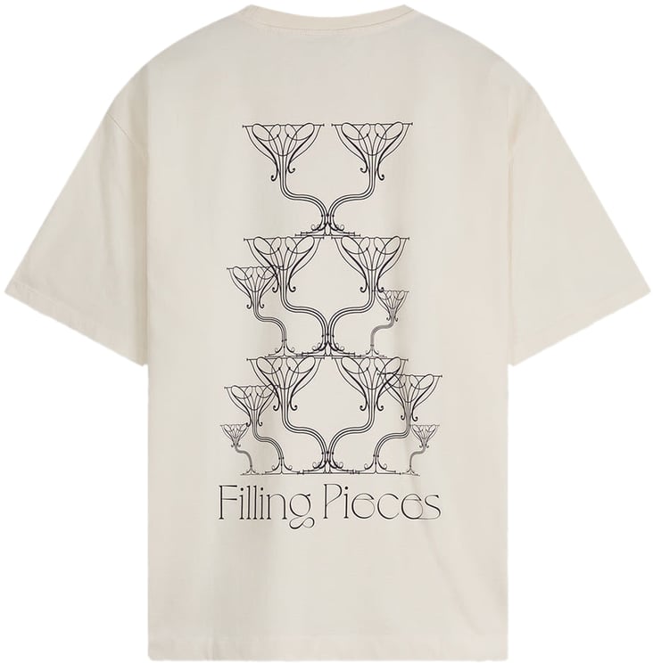 Filling Pieces T-shirt Champagne Antique White