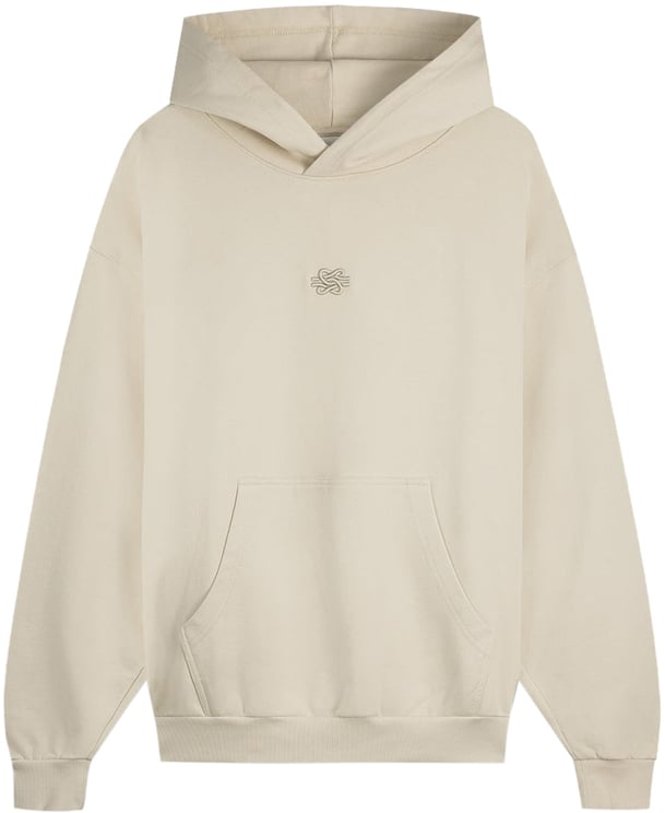 Filling Pieces Hoodie Boxy Embroidered Peyote