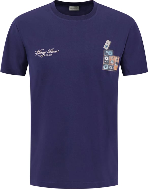 Filling Pieces T-shirt Blauw