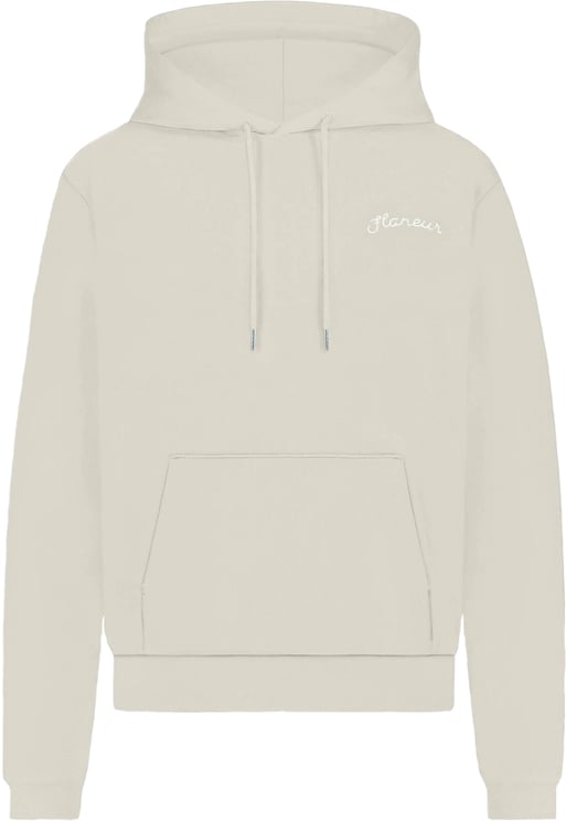 FLÂNEUR Signature Hoodie | Beige