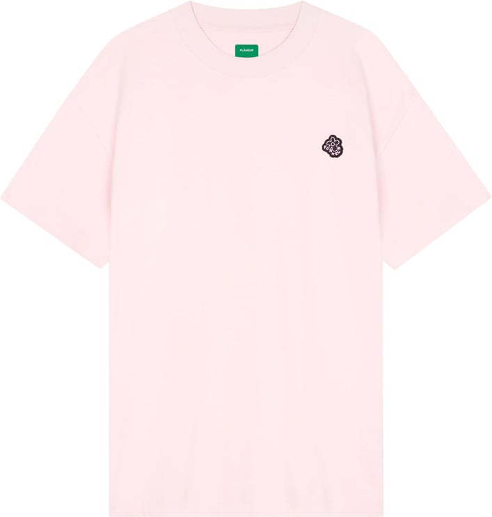 FLÂNEUR Rubber blossom t-shirt | Pink