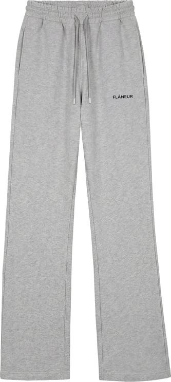 FLÂNEUR Logo Sweatpants | Heather Grey