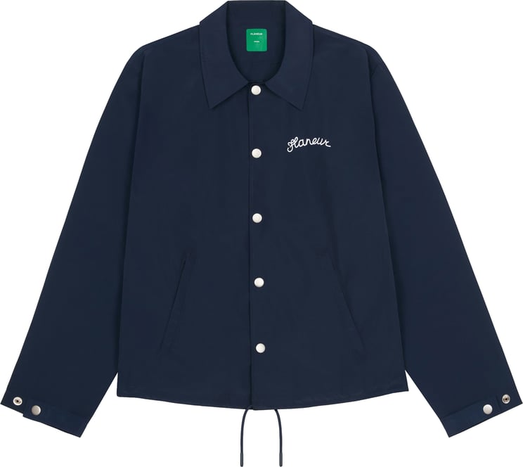 FLÂNEUR Signature Coach Jacket | Navy