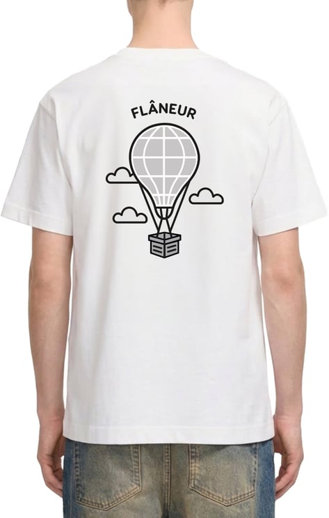 FLÂNEUR Balloon T-Shirt | White