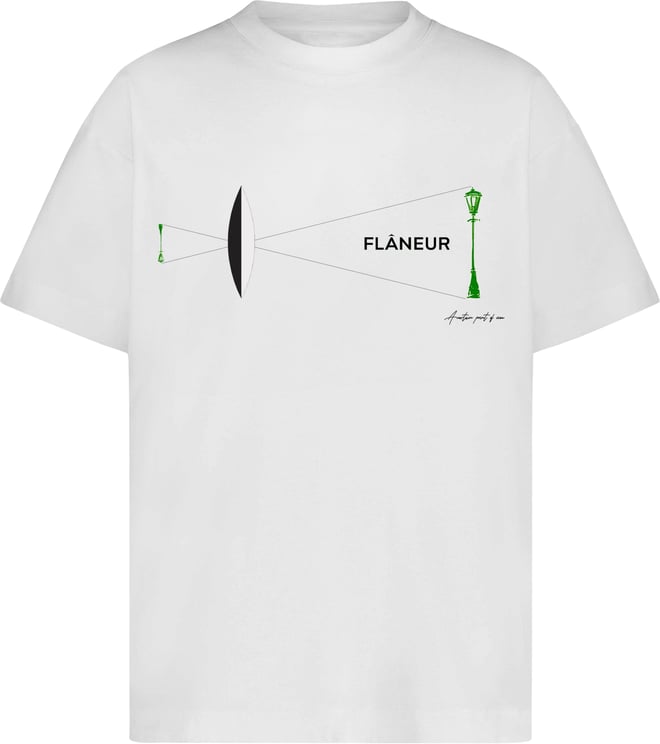 FLÂNEUR Magnifier T-shirt | White