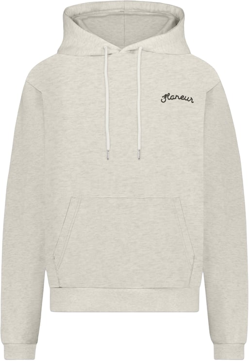 FLÂNEUR Signature Hoodie | Heather Grey