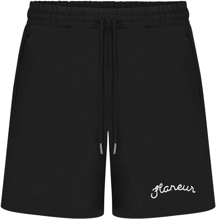 FLÂNEUR Signature Shorts | Black