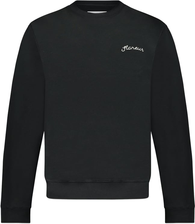 FLÂNEUR Signature Sweater | Black