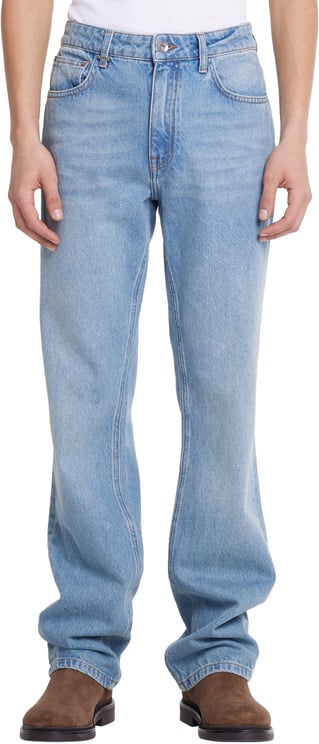 FLÂNEUR Straight Jeans | Blue
