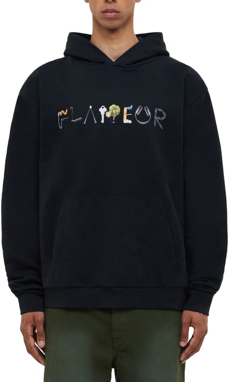 FLÂNEUR Objects Hoodie | Black