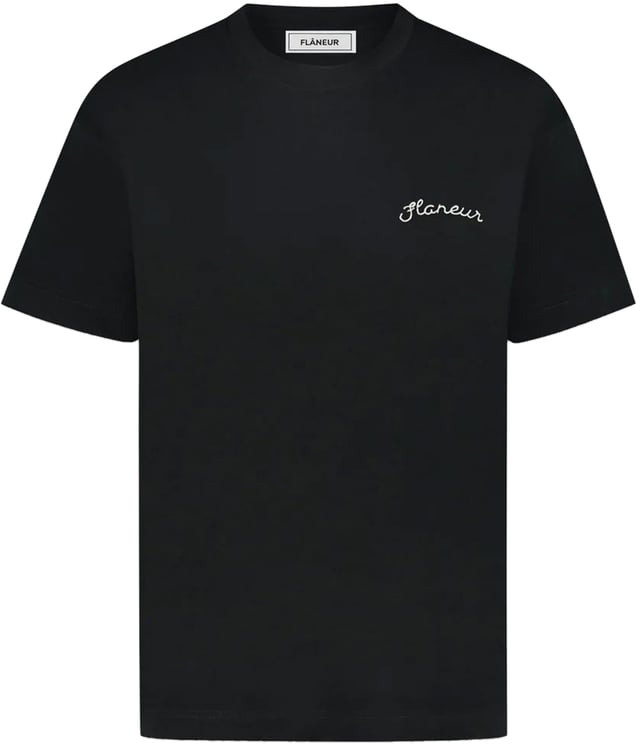 FLÂNEUR Signature T-Shirt | Black
