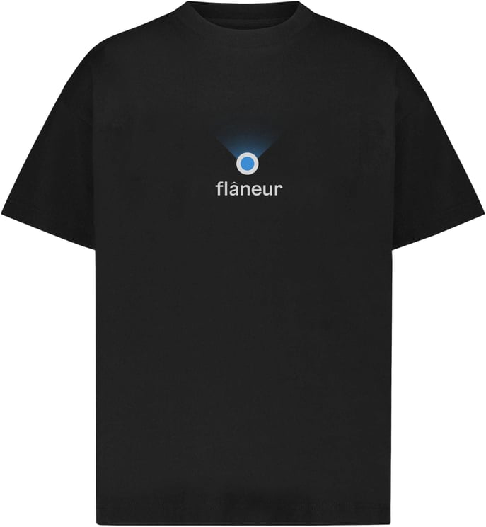 FLÂNEUR Locator T-Shirt | Black