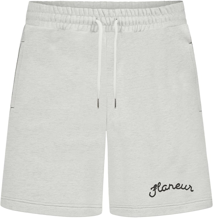 FLÂNEUR Signature Shorts | Heather Grey