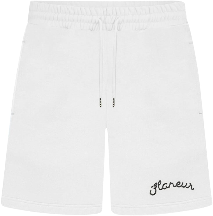 FLÂNEUR Signature Shorts | Creme