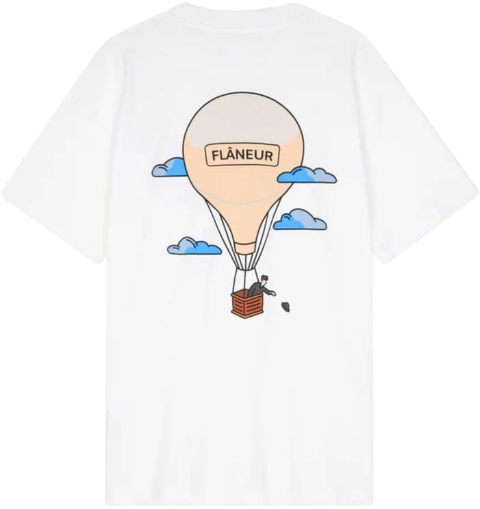 FLÂNEUR Aéronautique T-shirt WIT