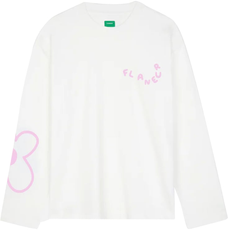 FLÂNEUR Blossom Long Sleeve WIT