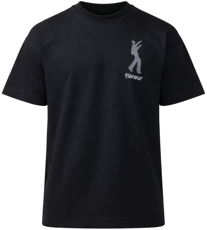 FLÂNEUR T-Shirts And Polos Black