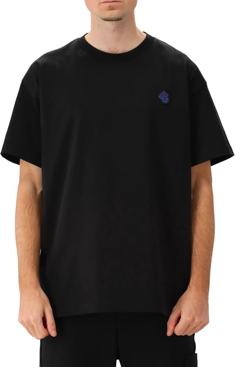 FLÂNEUR Flâneur T-shirt Zwart Rubber Blossom