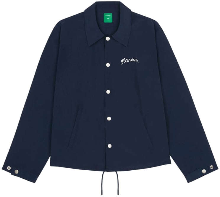 FLÂNEUR Signature Coach Jacket NAVY
