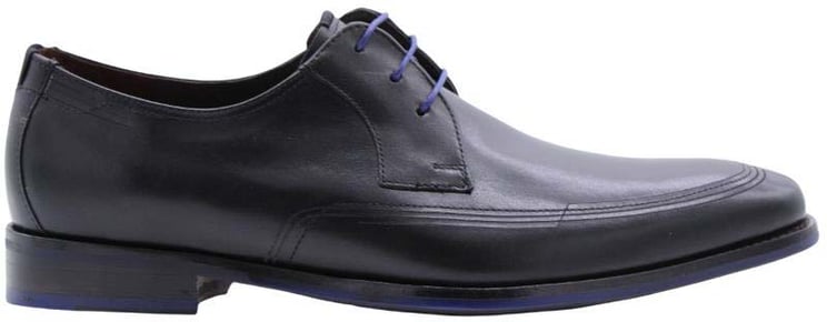 Floris van Bommel Veterschoen Black
