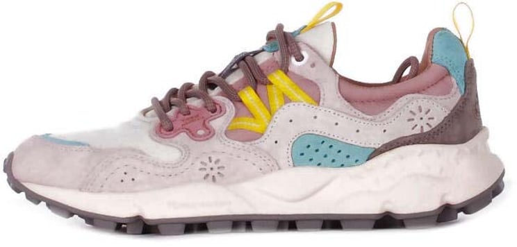 Flower Mountain Sneakers White Pink