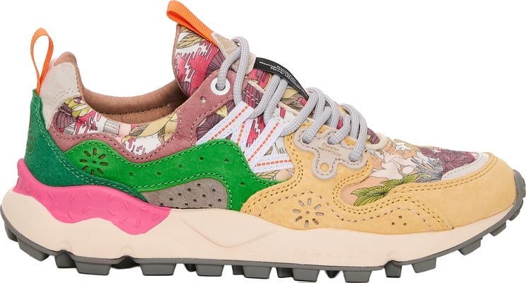 Flower Mountain Yamano Giallo E Tessuto Fiori