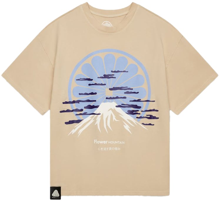 Flower Mountain T-Shirts And Polos Beige