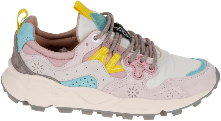 Flower Mountain Flat Shoes C Pink Offwhite