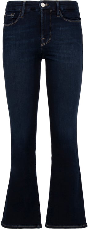 Frame Stretch cotton cropped jeans