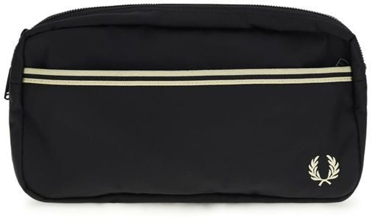 Fred Perry Fred Perry Black Recycled Polyamide Shoulder Bag