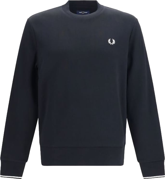 Fred Perry Fred Perry Black Cotton Sweatshirt