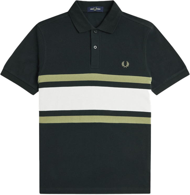 Fred Perry Fred Perry Panelled Polo Shirt
