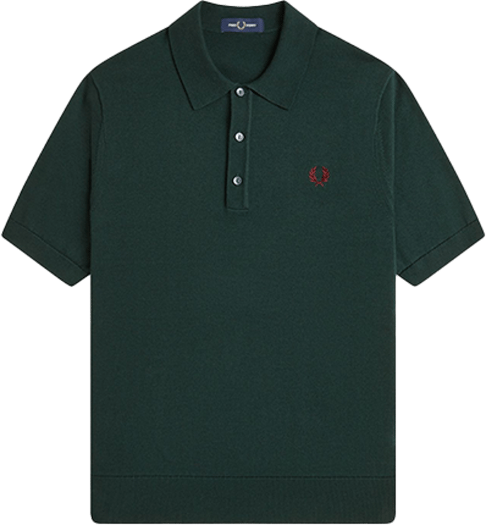 Fred Perry Fred Perry Cotton Knitted Shirt