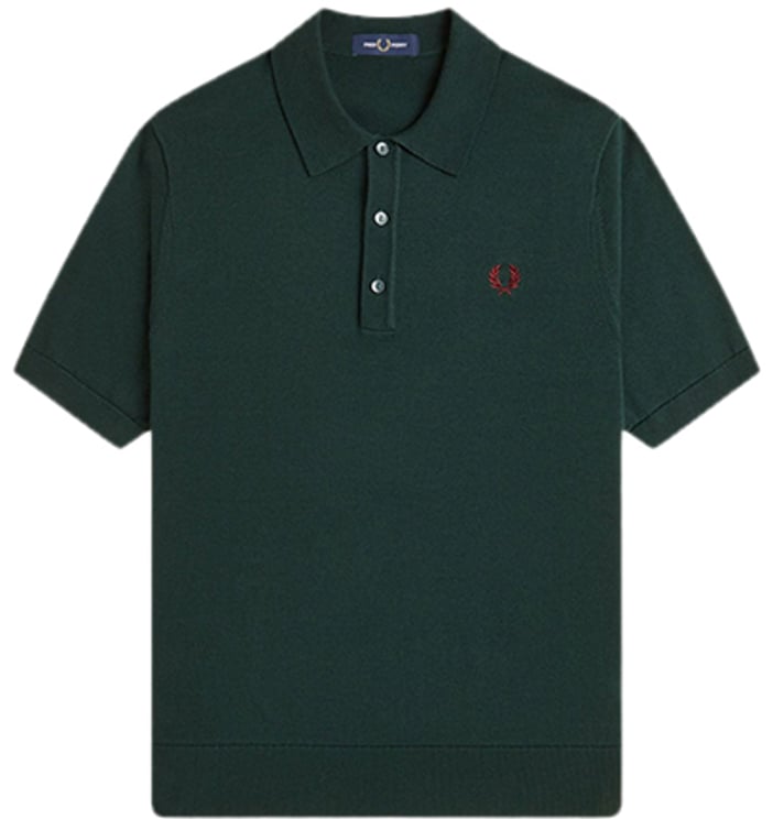 Fred Perry Fred Perry Cotton Knitted Shirt