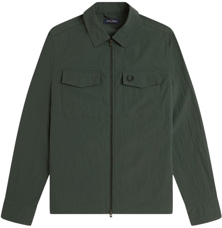 Fred Perry Fred Perry Zip Through Overshirt