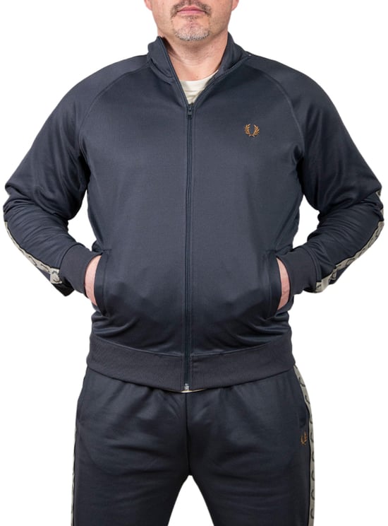 Fred Perry Fred Perry Contrast Tape Track Jacket