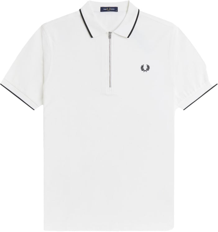Fred Perry POLO CON ZIP E LOGO
