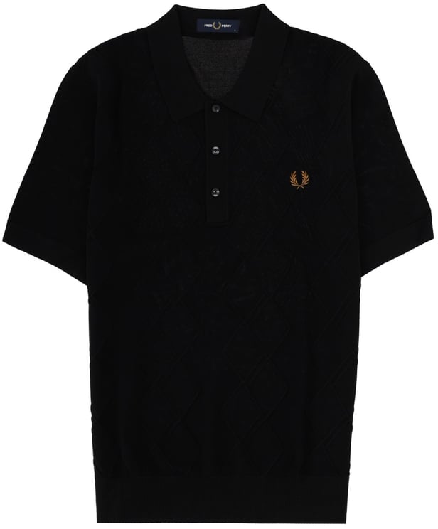 Fred Perry POLO IN MAGLIA CON LOGO