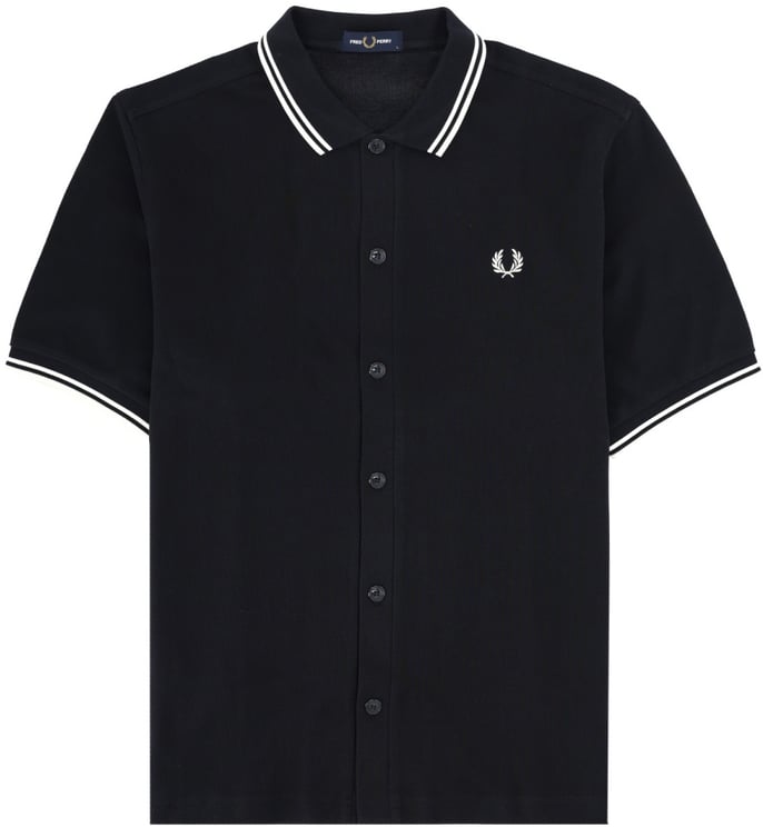 Fred Perry POLO CON BOTTONI E LOGO