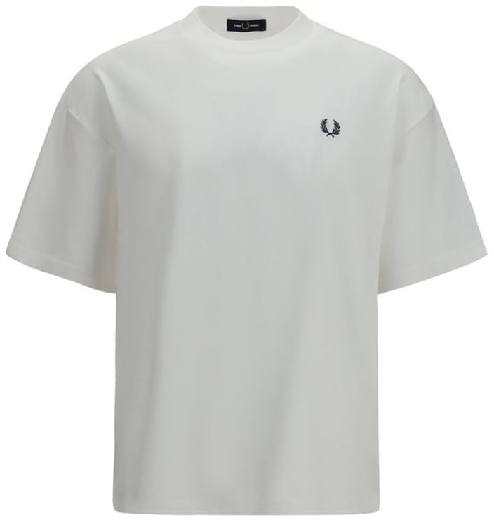 Fred Perry Fred Perry White Cotton T-Shirt