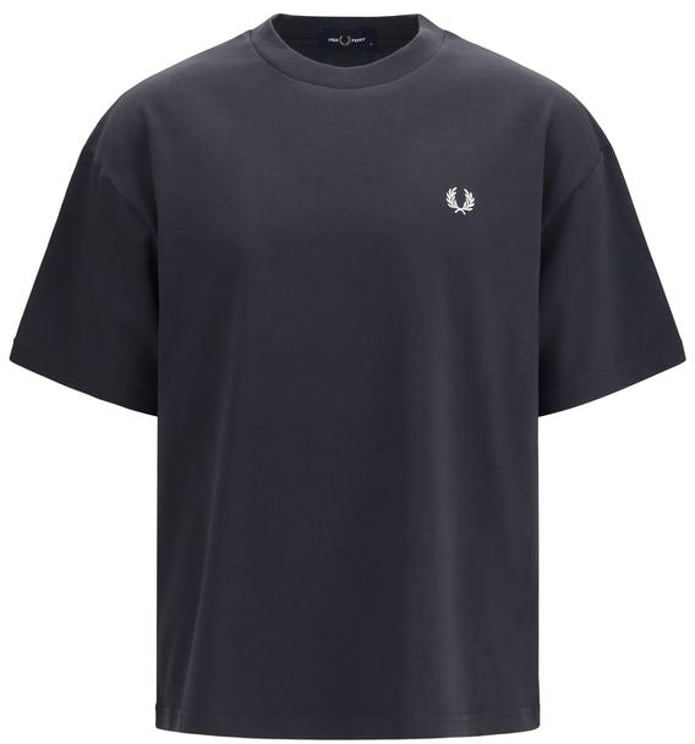 Fred Perry Fred Perry Black Cotton T-Shirt